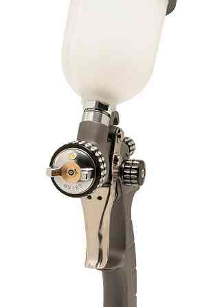 Фарбопульт MASTERTOOL HVLP HQ ВБ 100 мл пластик Ø1.0 мм 200 л/хв 1.5-3 бар 80-8980 Рівне