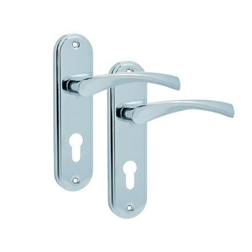 Ручка дверна на планці MINI 61.323 AL SN/CP KEDR Житомир - изображение 1