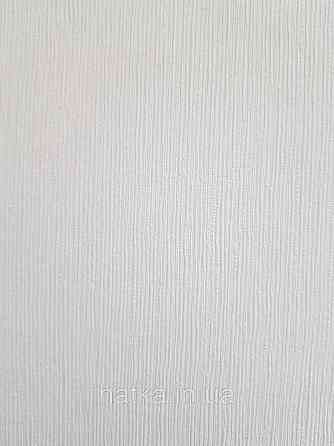 Шпалери метрові вінілові на флізеліні Sintra Structure тонка смужка матові білі 521304 Київ