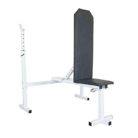 Скамья для жима со стойками 30 на 30 мм Стойки, скамьи для жима и приседаний регулируемая Киев