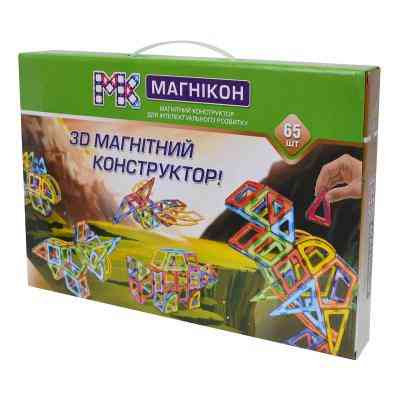 Конструктор Магнікон 65 деталей (MK-65) Вінниця