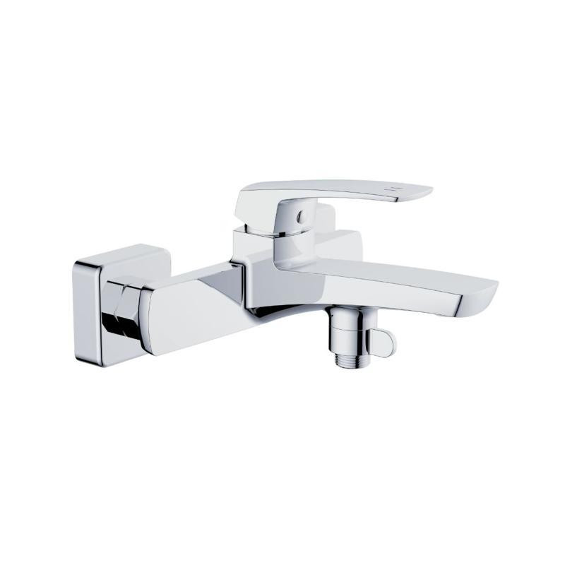 Змішувач для ванни Qtap Tern з душовим гарнітуром QTTER259CRM47586 Chrome Київ - фото 3