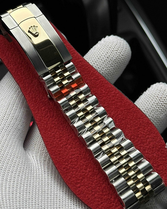 Швейцарський годинник Rolex Datejust Silver Gold Київ - фото 1