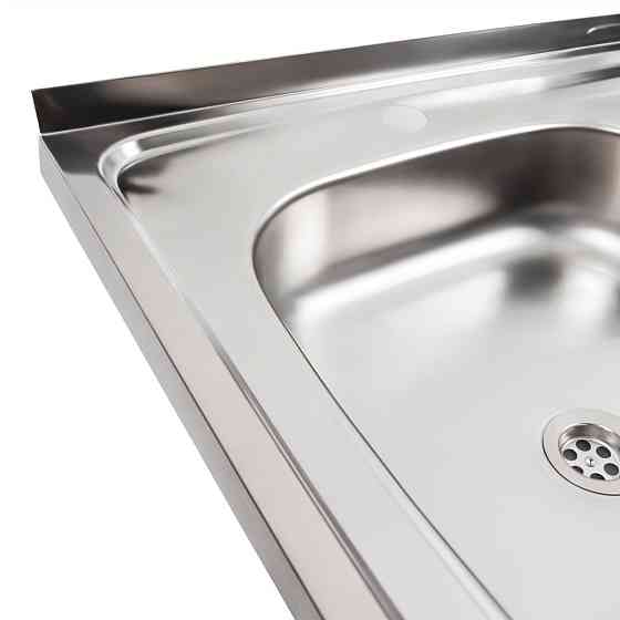 PLATINUM Мийка кухонна з нержавіючої сталі Platinum 8060 L (0,4/120 мм) Киев