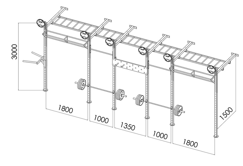 Кроссфит станция V`Noks EXO 6-2 W Киев - изображение 5