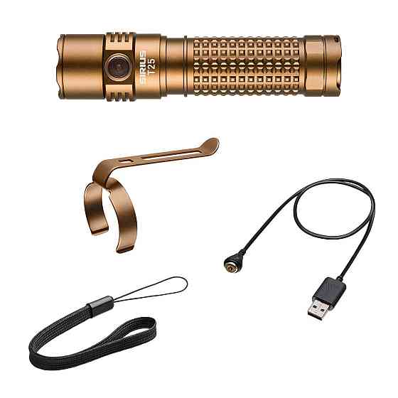 Фонарь тактический Mactronic Sirius T25 (2500 Lm) USB Rechargeable (THH0172) Вінниця