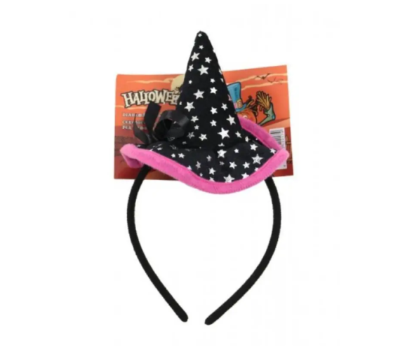 Обруч на Хэллоуин шляпка one size разноцветный Киев