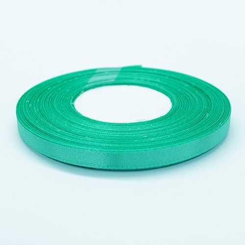 Стрічка атласна 12 мм бірюзова 23 м Київ - фото 1