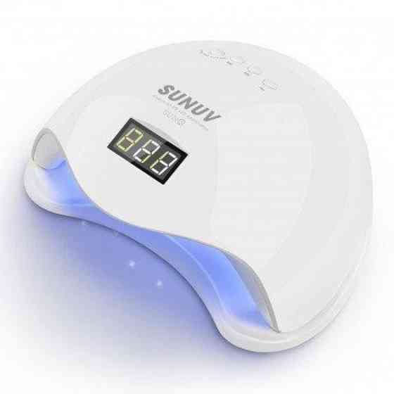 Led лампа для сушіння гель-лаків Sun 5 nail lamp FD93-1, Лампа для манікюру сенсорна EF-84 Одеса
