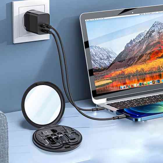 Набор адаптеров (Type-C,Lightning,Micro-USB) SBR Киев