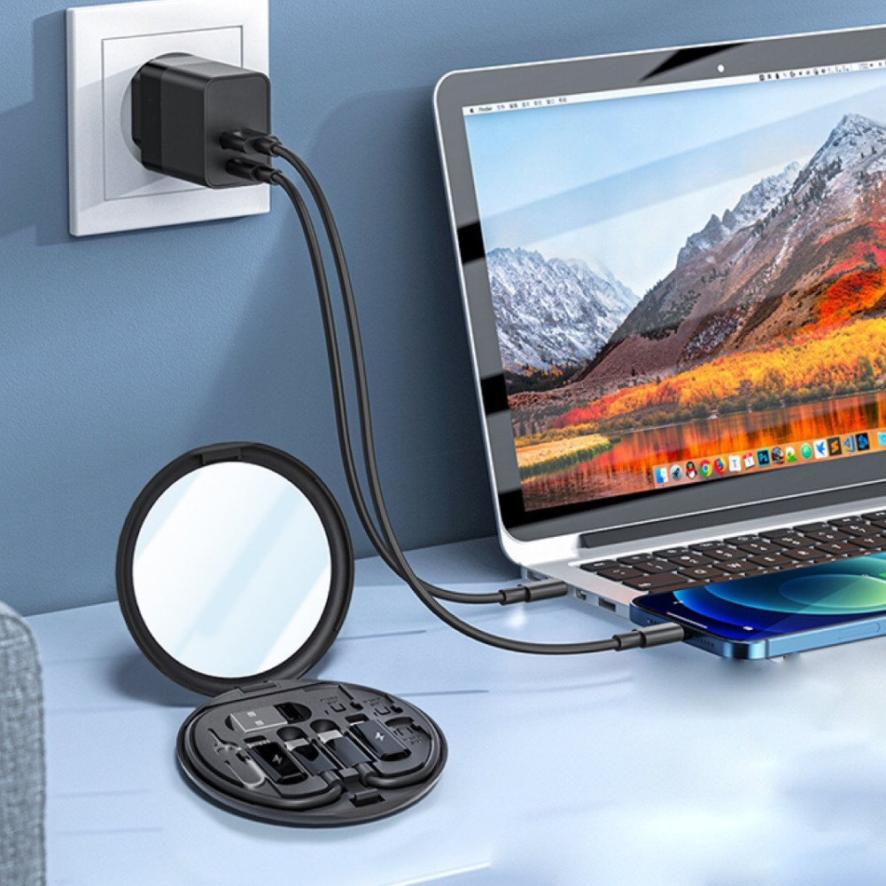 Набір адаптерів (Type-C,Lightning,Micro-USB) SBR Київ - фото 2