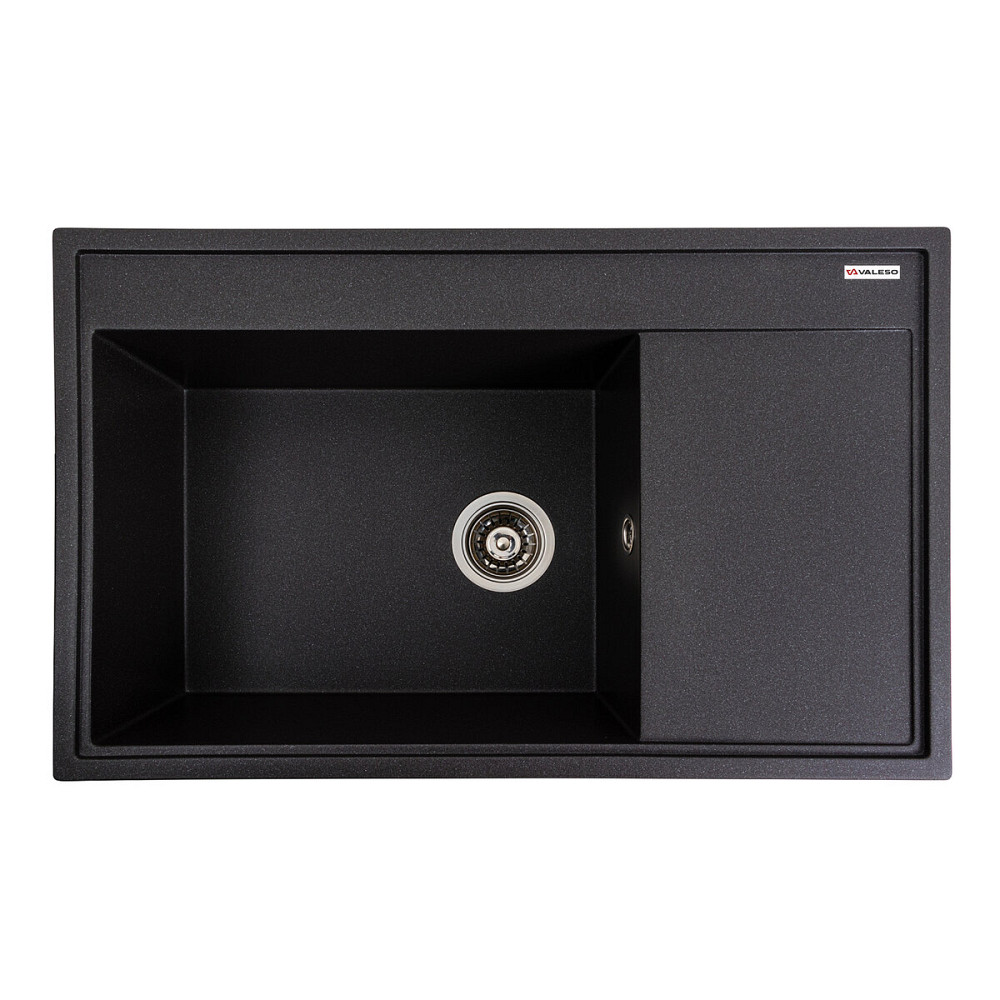 Гранітна мийка для кухні VALESO 7950 AZURIT матовий Моріон Коломыя - изображение 1