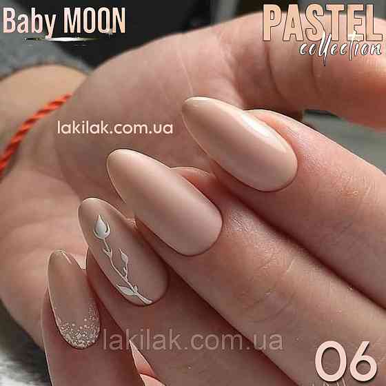 Гель-лак BABY MOON Pastel №06 капучіно темний, 6 мл Херсон