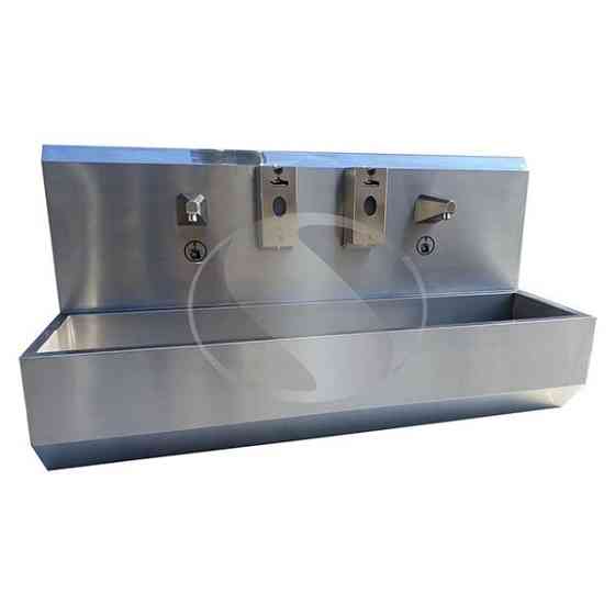 Медицинский умывальник сенсор на два поста Киев