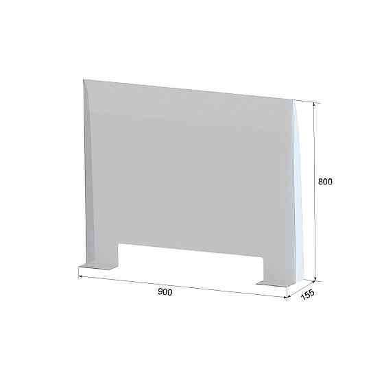 Захисний екран EKOSTAR 900*800*3мм Київ