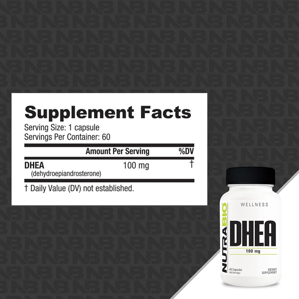 DHEA, 100 mg 60 Capsules Луцк - изображение 2