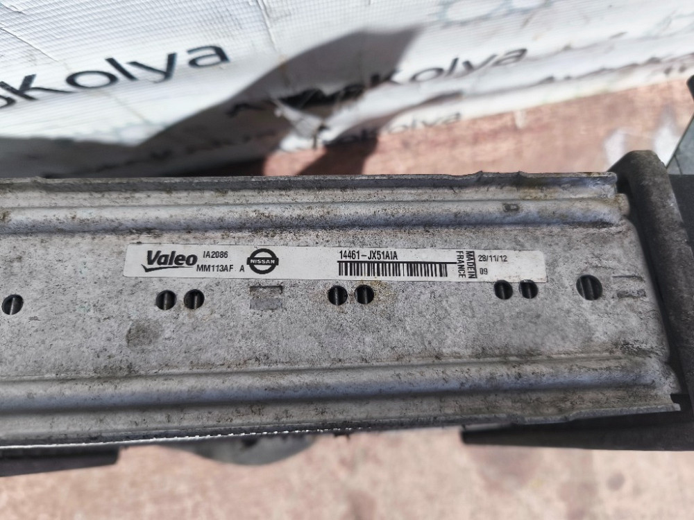 Радіатор інтеркулера Nissan Note E11 1.5 dci 2005-2012 (14461-JX51AIA) Ковель - изображение 8