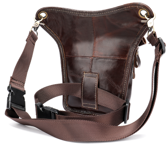 Поясна сумка Vintage 20014 Коричнева Київ