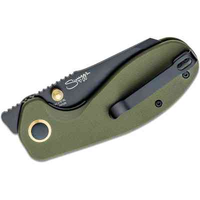 Ніж CJRB Maileah Large Black Blade Green (J1918L-BGN) Вінниця