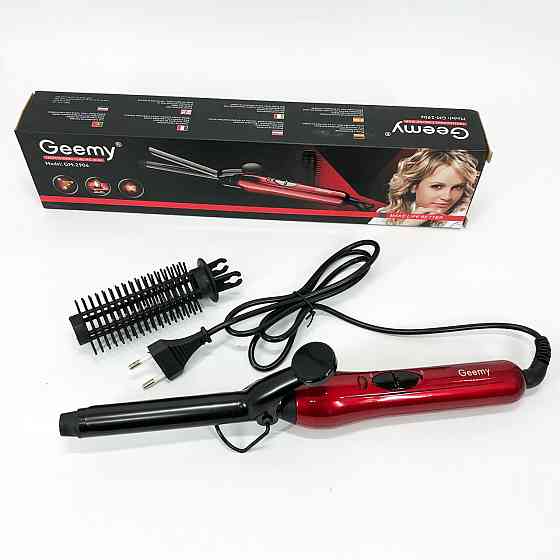 Сучасні щипці для завивки волосся GEMEI GM-2906, Щипці для волосся локонів Випрямляч OJ-20 Львів