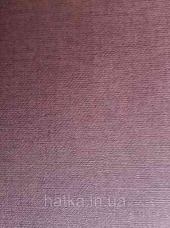 Обои флизелиновые экологически чистые Decoprint Essentials EE22522 однотонные под ткань бордовые Киев