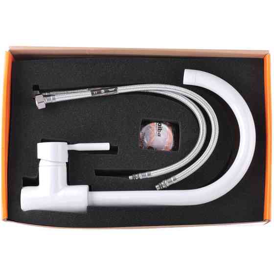 Кухонный смеситель Haiba Hans 011 белый HB0165 Харьков