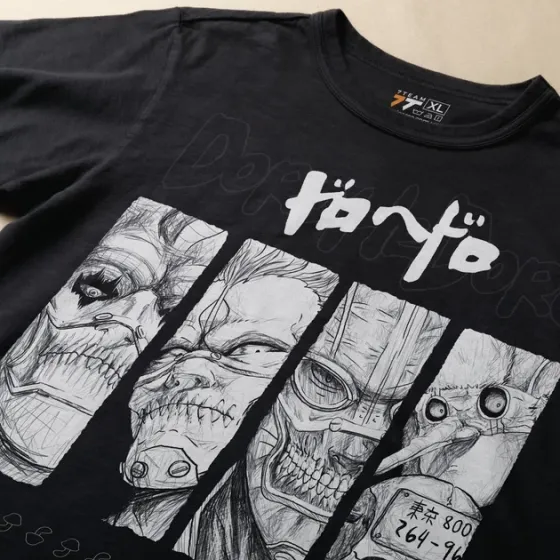 Футболка чоловіча з  принтом Dorohedoro -Ena's family Розмір 48 Дніпро