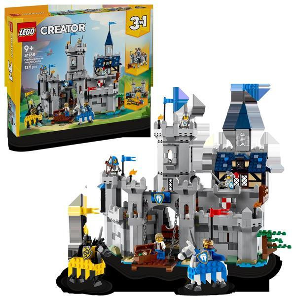 Конструктор LEGO Creator Середньовічний замок із лицарем на коні (31168) Харків - фото 5