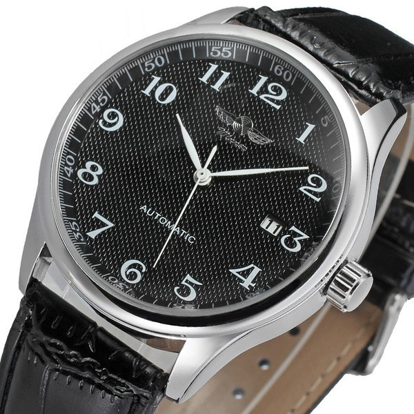 Часы мужские механические Winner Handsome Leather (2 ремешка) Киев - изображение 2