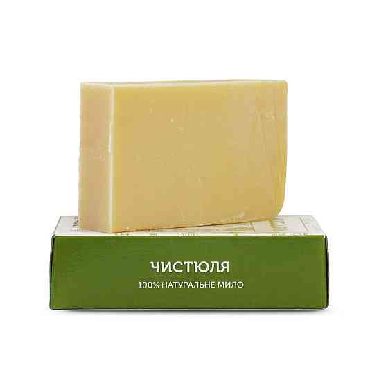 Мило туалетне натуральне ручної роботи Чистюля ЯКА 75 г Київ