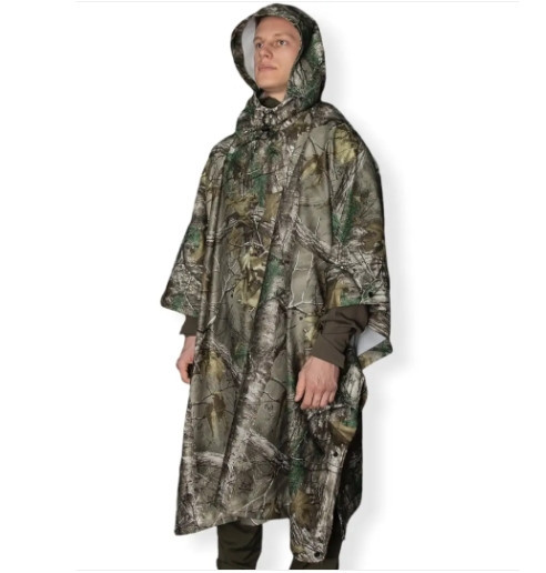 Тактичне пончо (дощовик, плащ-намет) Pilgrim Tricot (Дуброва) Вінниця - фото 8