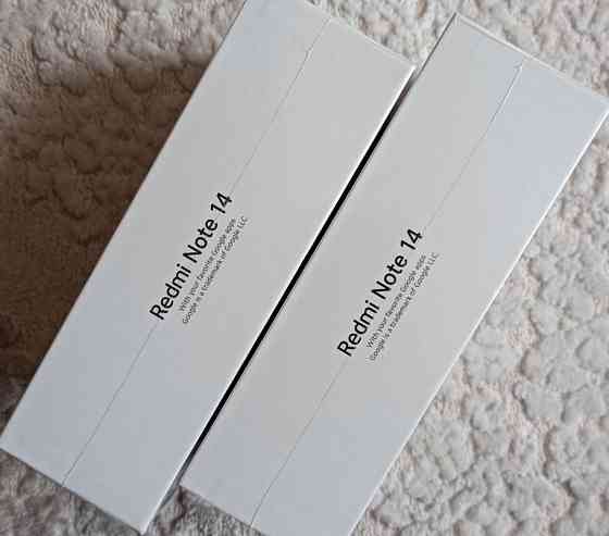 Xiaomi Redmi Note 14 8/256 с NFC Версия с зарядкой в комплекте. Харьков