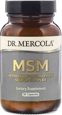 МСМ сірка Dr. Mercola MSM Sulfur 60 капс Київ