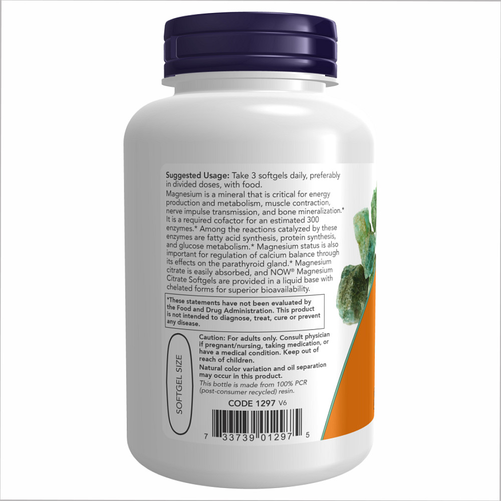 Magnesium Citrate 134mg - 180 sgels Луцьк - фото 3