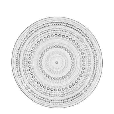 Тарелка Ardesto Verbena, 20.7см, скло, сірий (AR5033) Винница