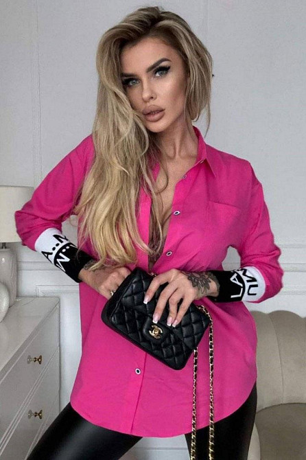 Подовжена жіноча блуза "Michelle" оптом | Батал | Розпродаж моделі Київ - фото 8