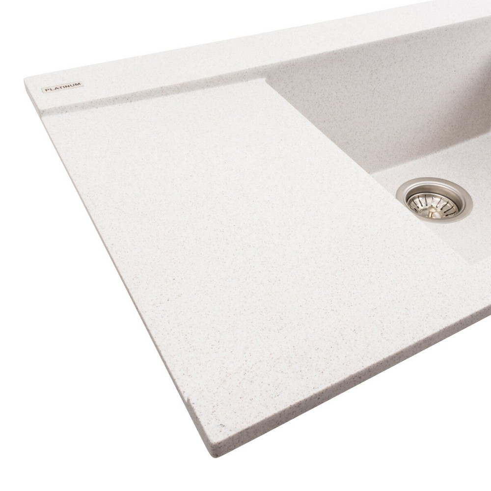 PLATINUM Гранітна мийка для кухні Platinum 9651 ATLAS матовий Топаз Київ - фото 4