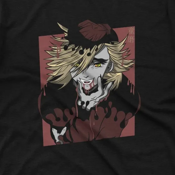 Футболка для підлітка хлопчика з принтом Клинок, рассекающий демонов Доума Розмір 160 Anime10369 Дніпро