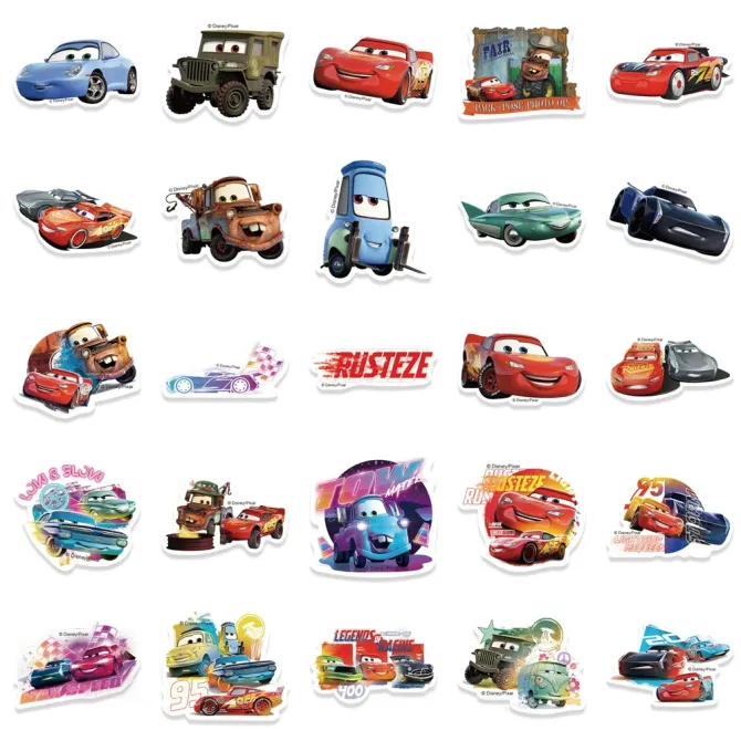 Набір вінілових наклейок Disney Тачки DSN-019 Запоріжжя - фото 5