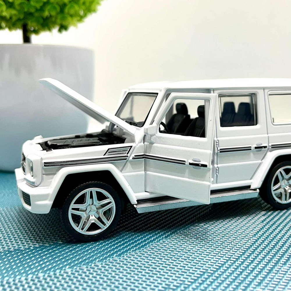 Машина TK Uniion Group Auto Expert Mercedes Gelonendewagen Гелендваген 1:32 Біла (LF - 16127) Чернігів - фото 4