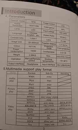 Проєктор: LED M18. Харків