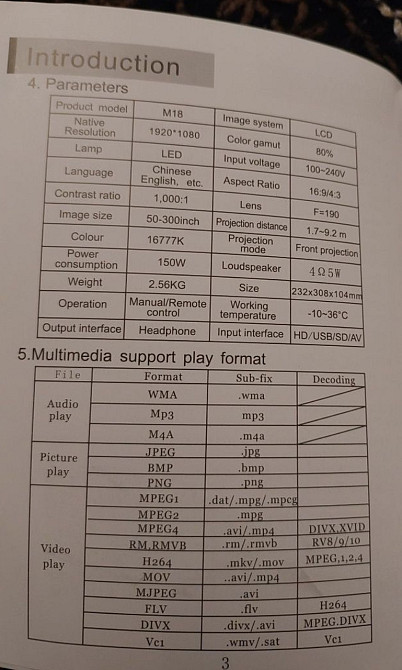 Проєктор: LED M18. Харків - фото 4