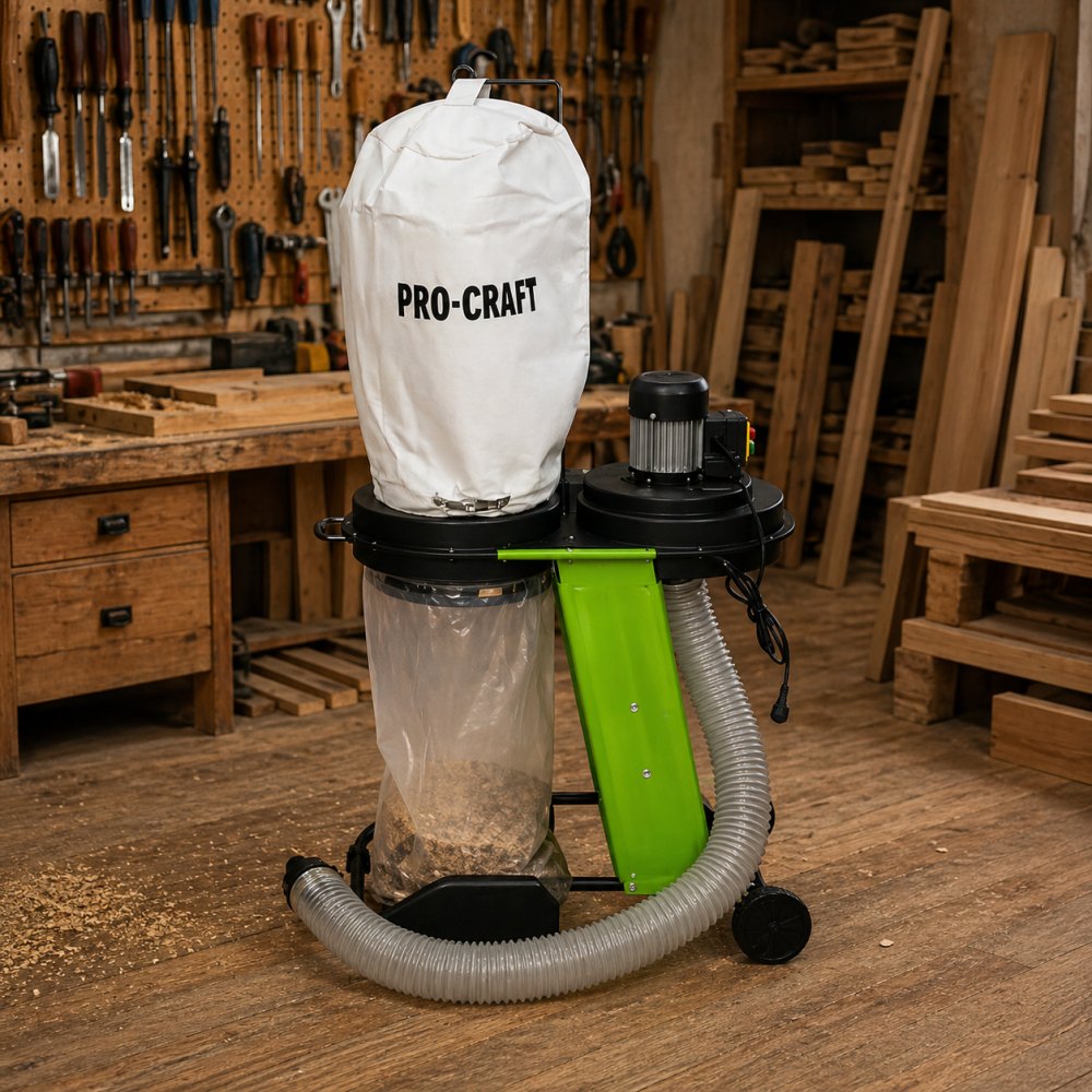Вытяжка для опилки Procraft PDC-550 ,Сдружекоотсос 550 Вт 75 л асинхронный двигатель Львов - изображение 1