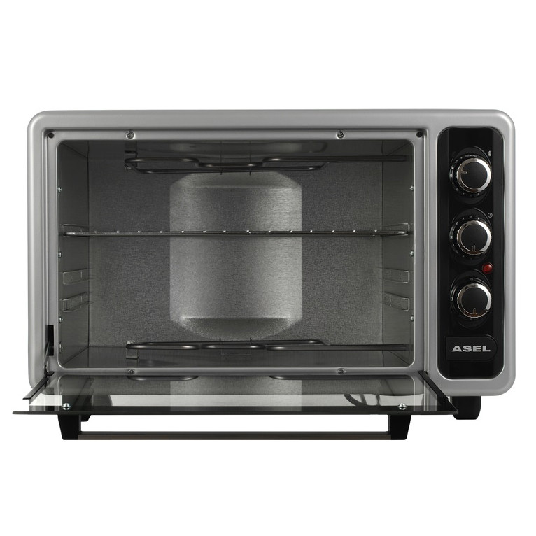 Многофункциональная печь с антипригарным покрытием ASEL, Печь-духовка для готовки PM-33 Львов - изображение 4