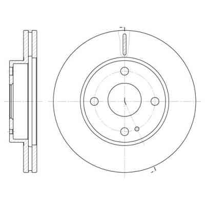 Гальмівний диск REMSA 6056.10 Вінниця
