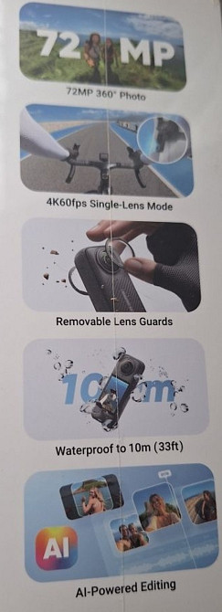 Екшн-камера: Insta 360 4X. Київ - фото 2