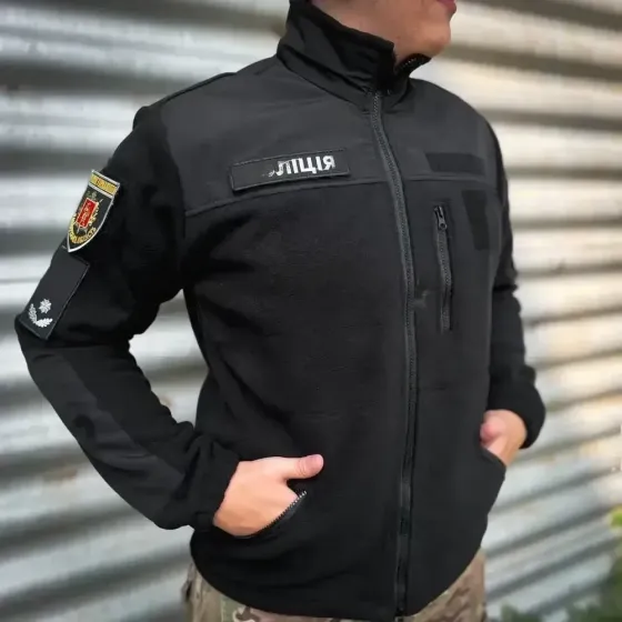 Поліцейська флісова кофта Запоріжжя