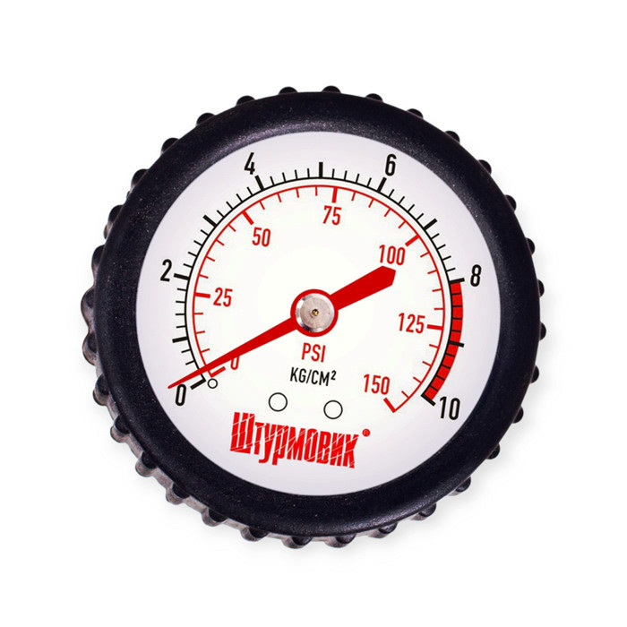 Шланг подкачки колес от компрессора спиральный под быстросъем 5м манометр, дефлятор Штурмовик для Мукачево - изображение 3