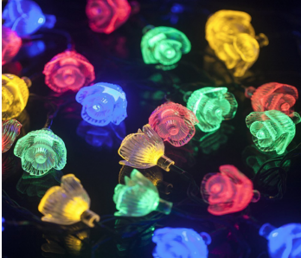 Садова гірлянда на сонячній батареї Sirius SL2885M-2RS20 роза Коломия - фото 7