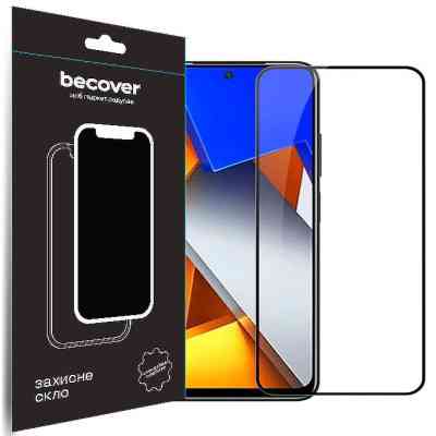 Скло захисне BeCover Poco M4 Pro 4G Black (708590) Вінниця